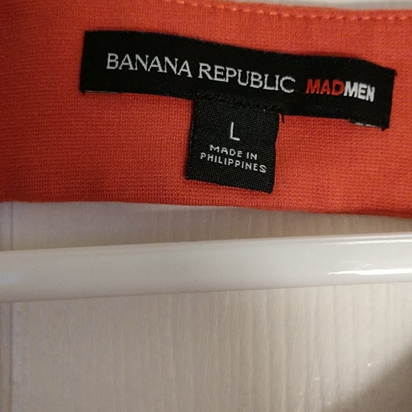 Gorgeous coral Banana Republic mad men shirt - Picture 2 of 5